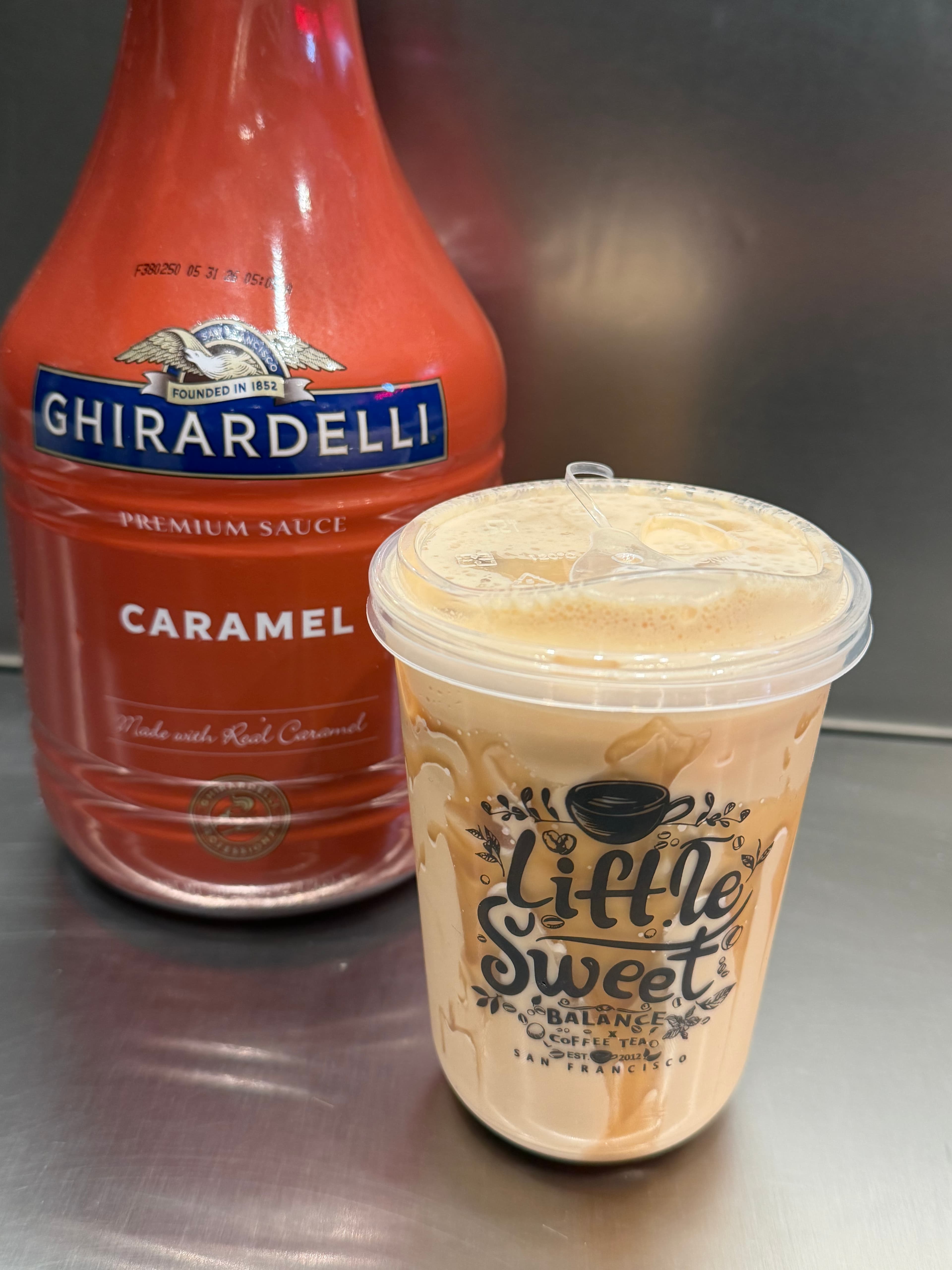 Iced Caramel Latte