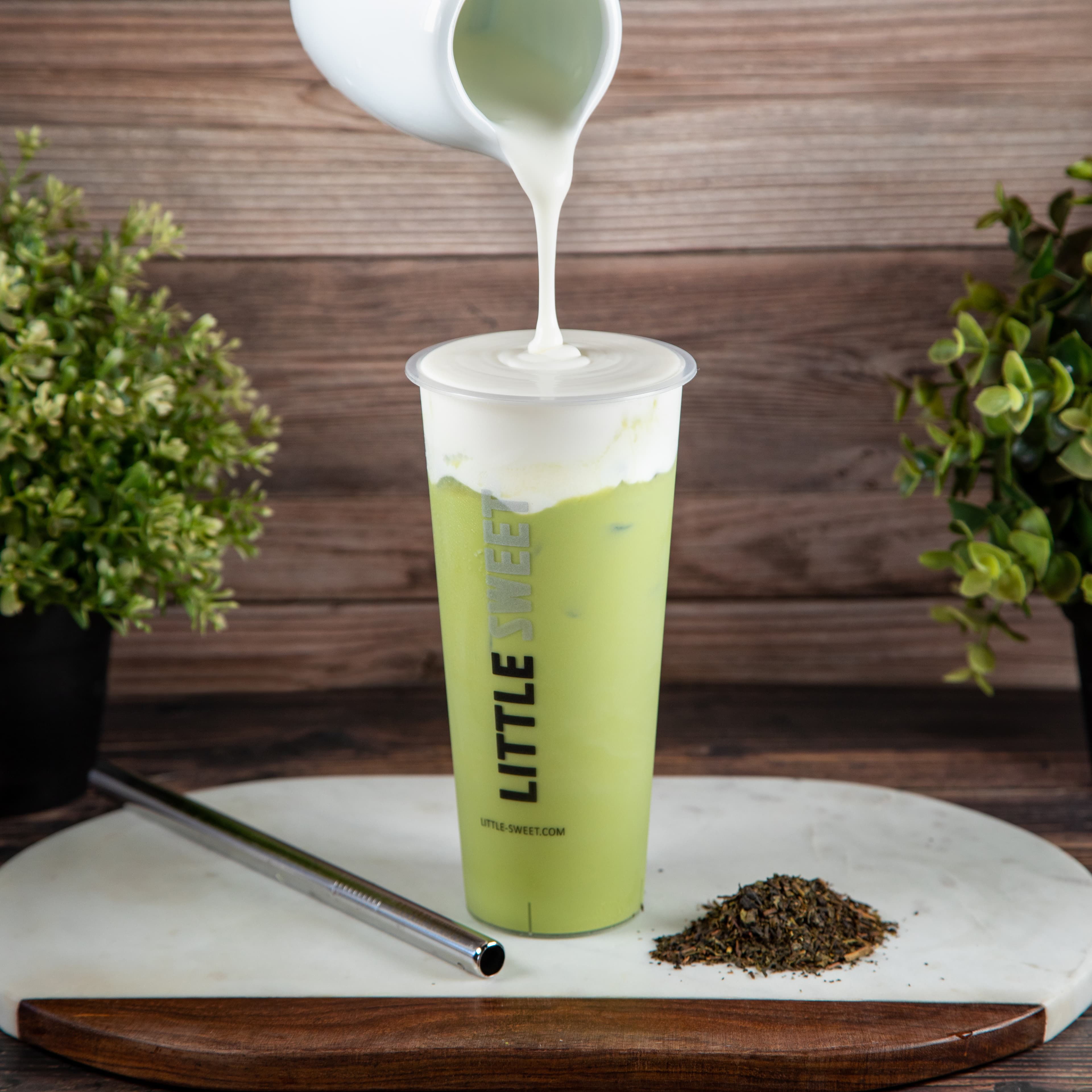 Creamy Thai Green Milk Tea