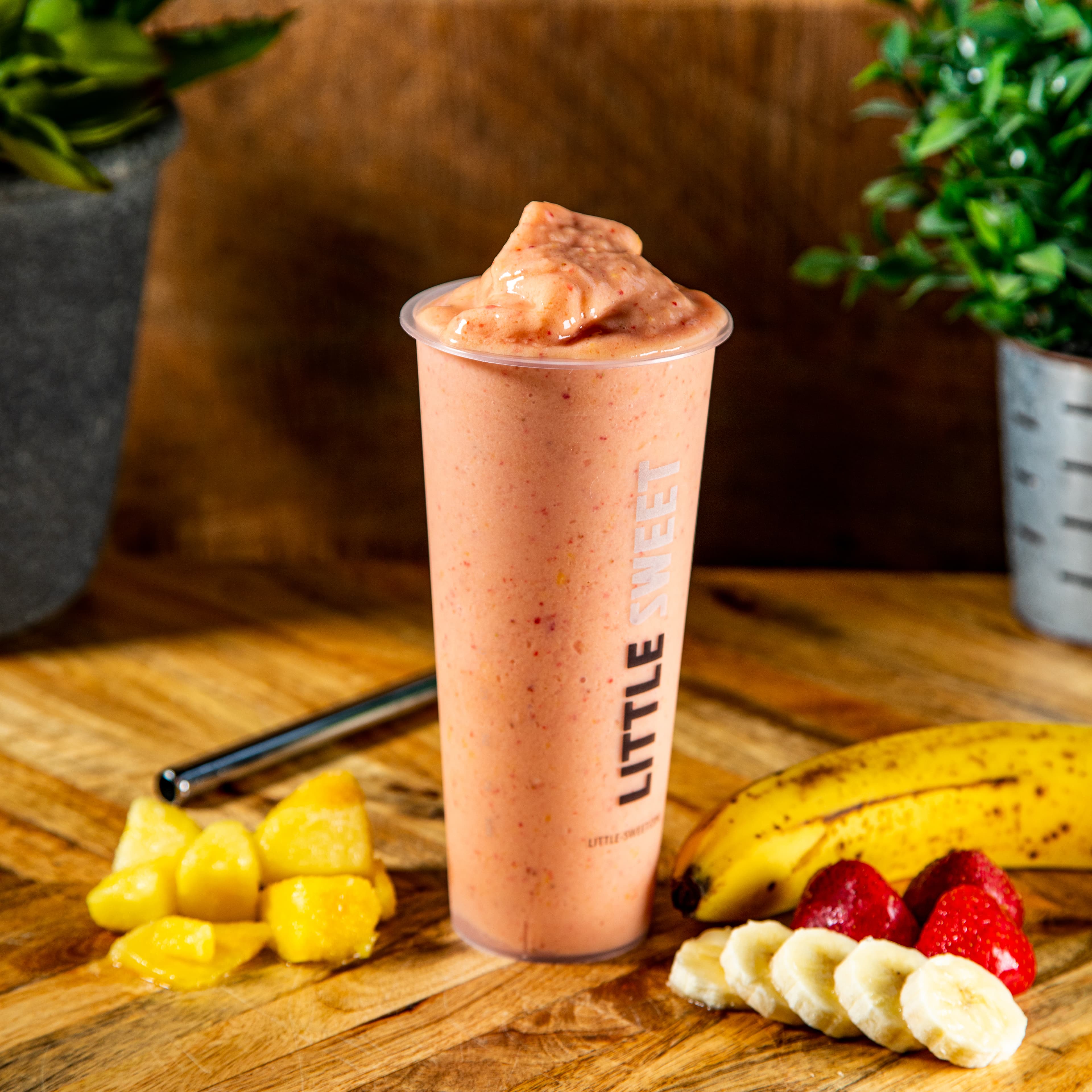 Mixed Fruit Yogurt Smoothie