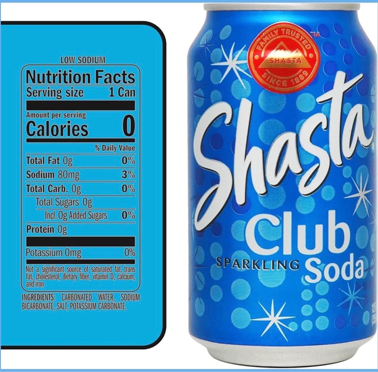 Shasta soda Sparking Water